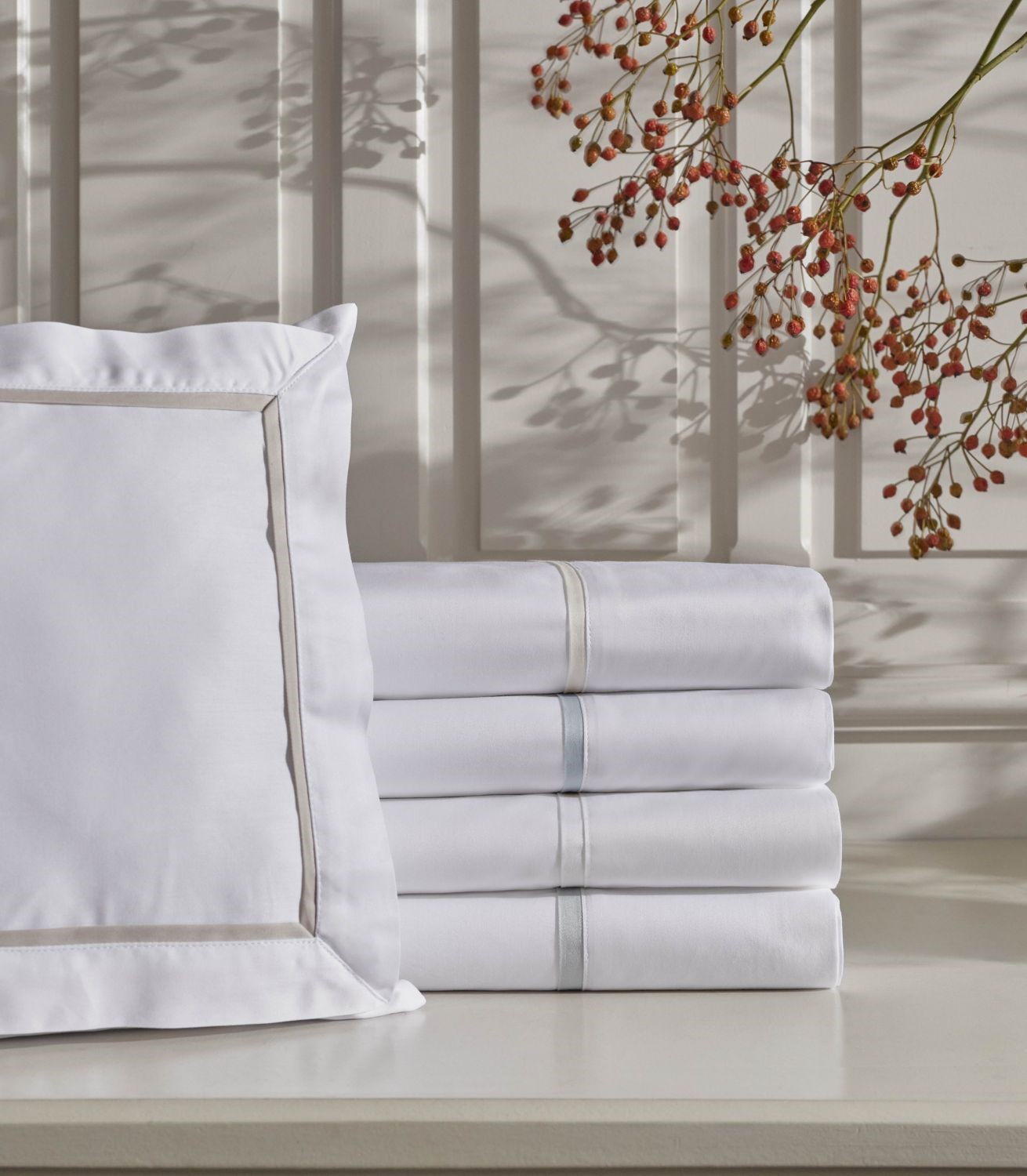 Estate ESTATE Queen sheet set white/ivory 1000055