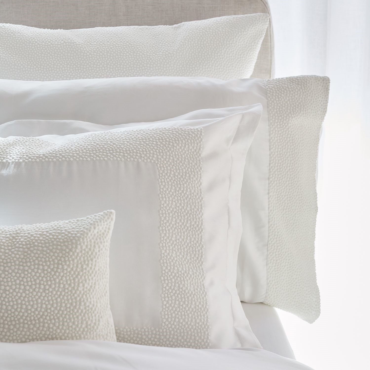Pearls PEARLS King shams white 1000644