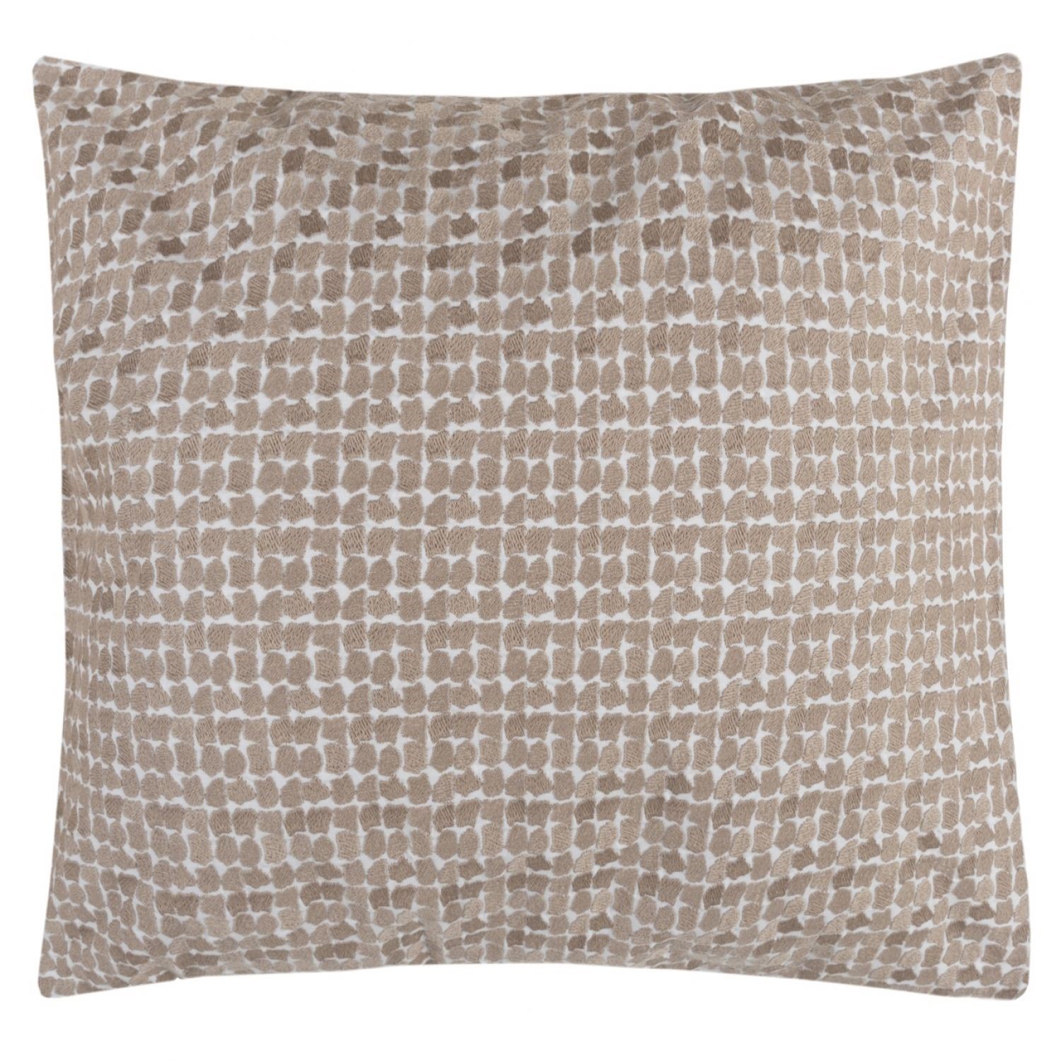 Lagos LAGOS Euro shams white/taupe 1000934