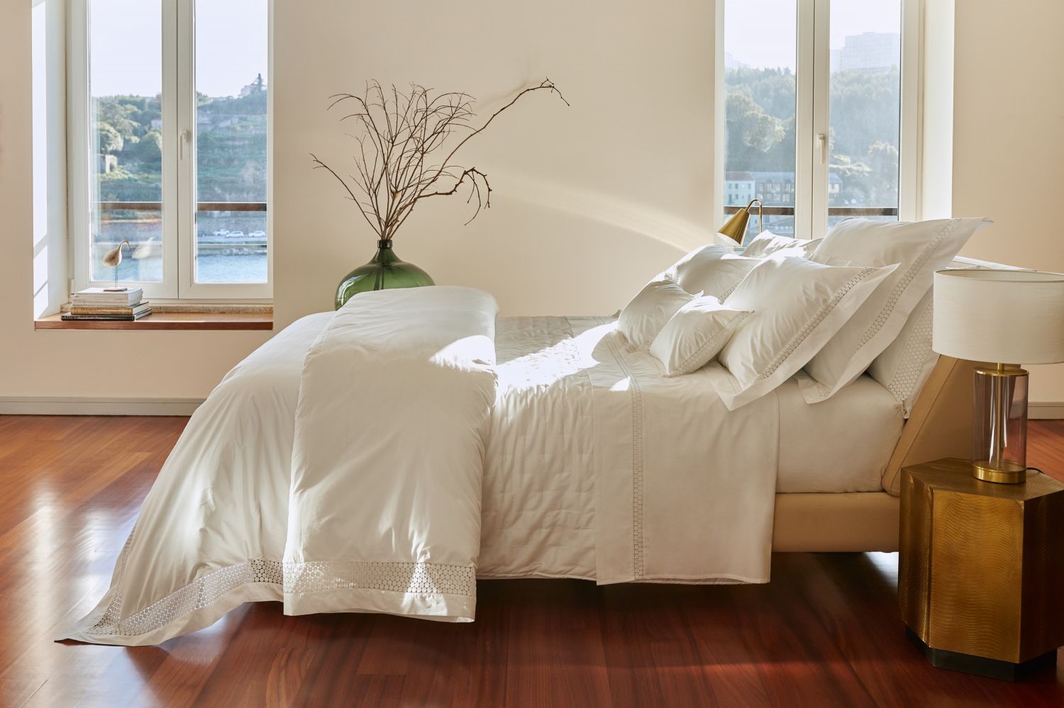 Magnolia MAGNOLIA King sheet set white/white 1001002