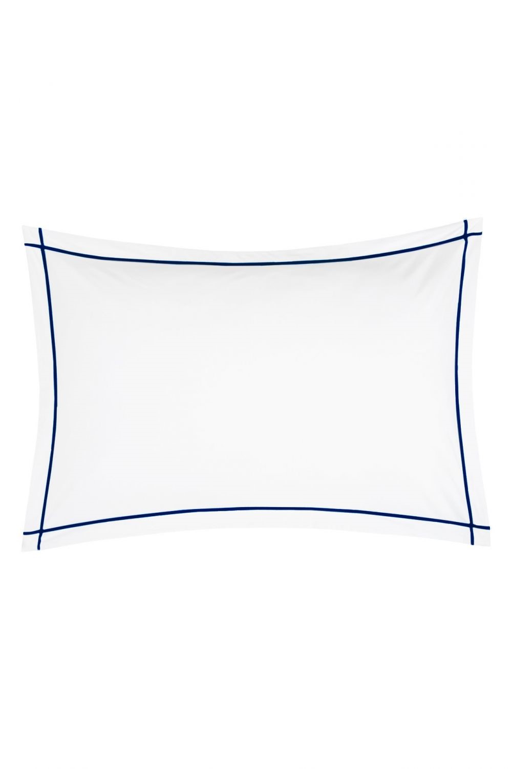 Classic Hotel CLASSIC HOTEL Boudoir shams white/navy 1001265