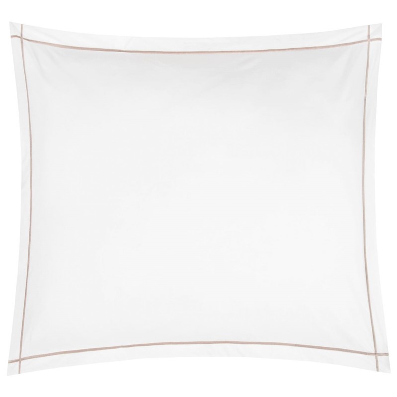 Classic Hotel CLASSIC HOTEL Euro shams white/taupe 1000007
