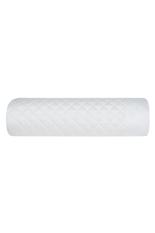 Simply Sateen SIMPLY SATEEN King quilted coverlet white 1000300