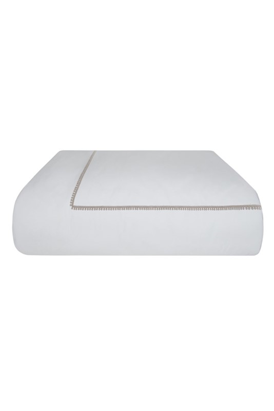 Bitsy Dots BITSY DOTS King duvet cover white/taupe 1000479
