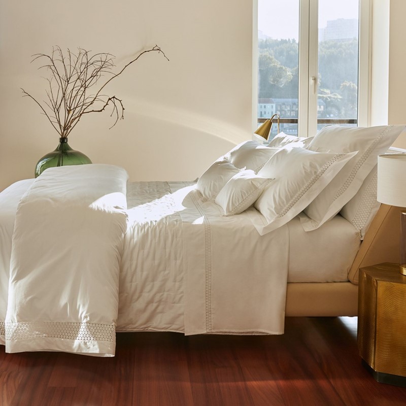 Magnolia MAGNOLIA Twin duvet cover white/linen 1001017