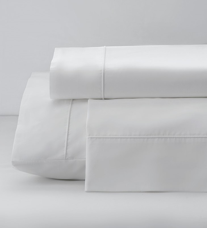 Simply Percale SIMPLY PERCALE Twin sheet set white 1000871