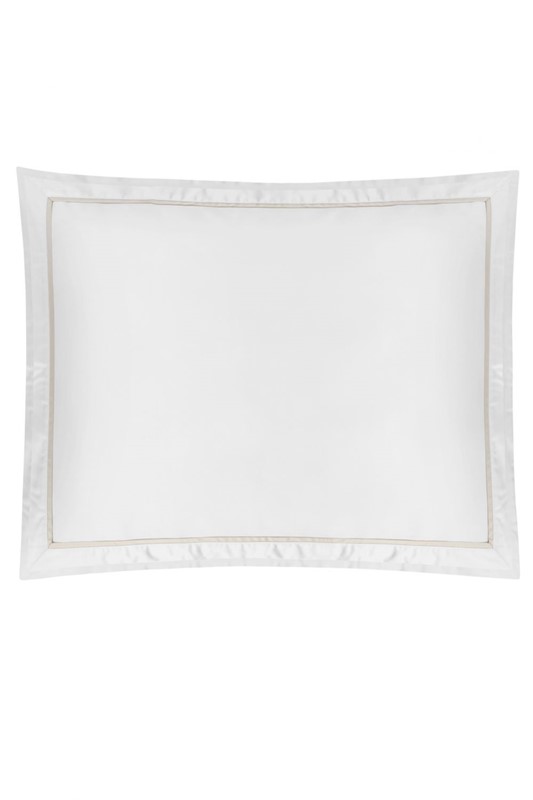 Estate ESTATE Standard shams white/latte 1001179