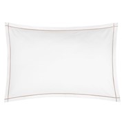 Classic Hotel CLASSIC HOTEL Boudoir shams white/taupe 1000004 View 2