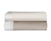 Devere DEVERE Queen sheet set taupe/white 1000137 View 2