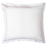 Bitsy Dots BITSY DOTS Euro shams white/aqua 1000269 View 2