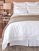 Simply Sateen SIMPLY SATEEN King tailored & lined bed skirt white 1000306 View 2
