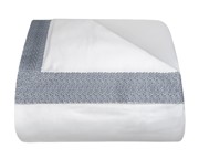 Malone MALONE Twin duvet cover white/french blue 1000690 View 2