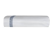 Malone MALONE Queen sheet set white/french blue 1000698 View 2