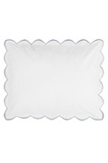 Nazare NAZARE Standard shams white/french blue 1001063 View 2
