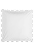 Nazare NAZARE Euro shams white/silver 1001077 View 2