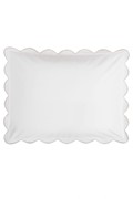 Nazare NAZARE Standard shams white/latte 1001087 View 2