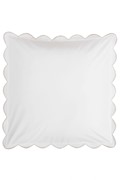 Nazare NAZARE Euro shams white/latte 1001089 View 2