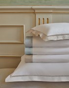 Escada ESCADA King duvet cover white/ocean blue 1001378 View 2
