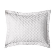 Simply Sateen SIMPLY SATEEN King quilted sham white 1000302 View 3
