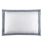Malone MALONE Boudoir shams white/french blue 1000693 View 3
