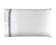 Malone MALONE Queen sheet set white/french blue 1000698 View 3
