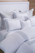 Herron HERRON Standard shams white/silver 1000730 View 3