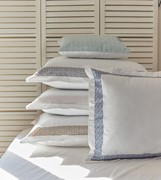 Lagos LAGOS Euro shams white/french blue 1000898 View 3