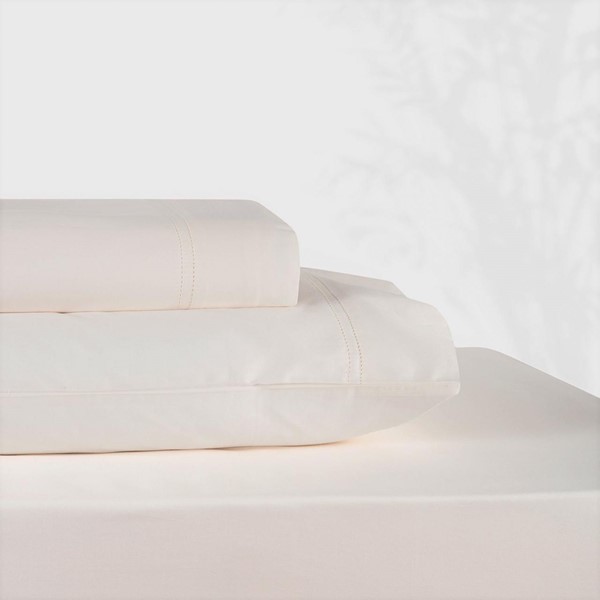 Simply Sateen SIMPLY SATEEN Queen sheet set ivory 1000096