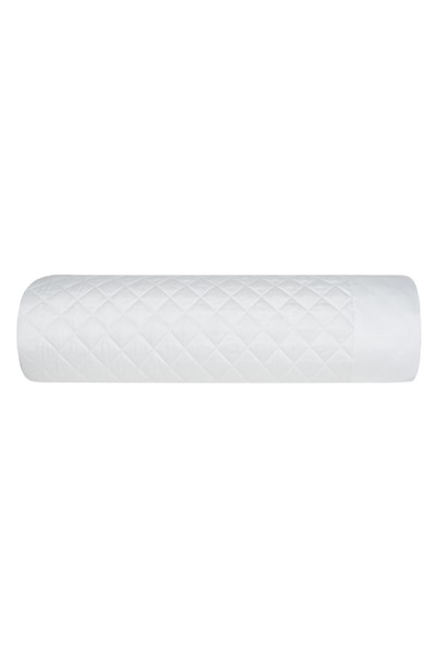 Simply Sateen SIMPLY SATEEN King quilted coverlet white 1000300
