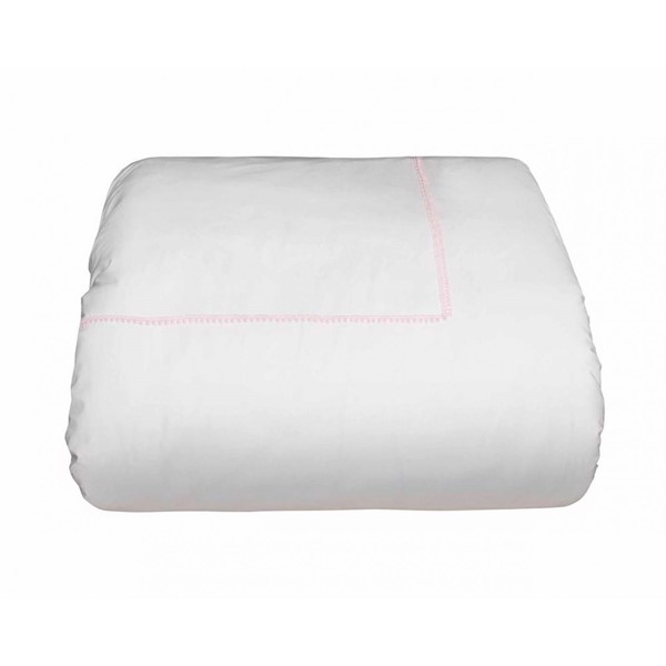 Bitsy Dots BITSY DOTS Queen duvet cover white/light pink 1000466