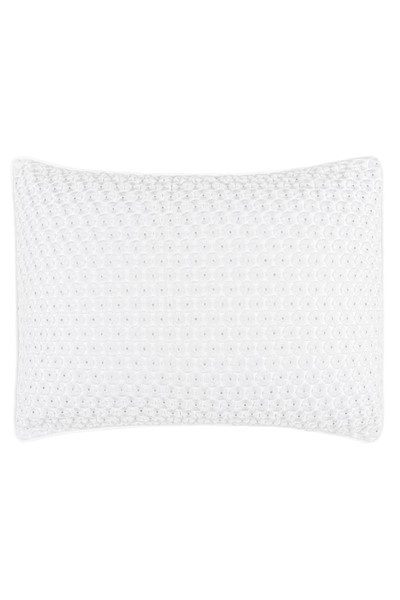 Angele ANGELE Standard shams white/white 1000742