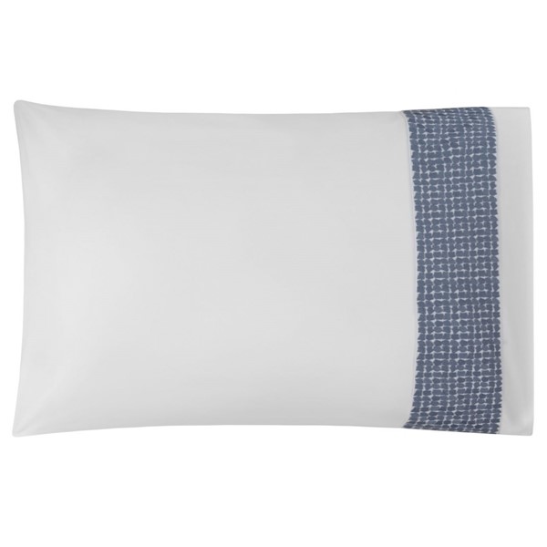 Lagos LAGOS King pillowcase white/french blue 1000903