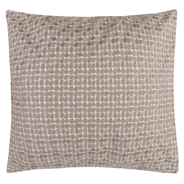 Lagos LAGOS Euro shams white/taupe 1000934