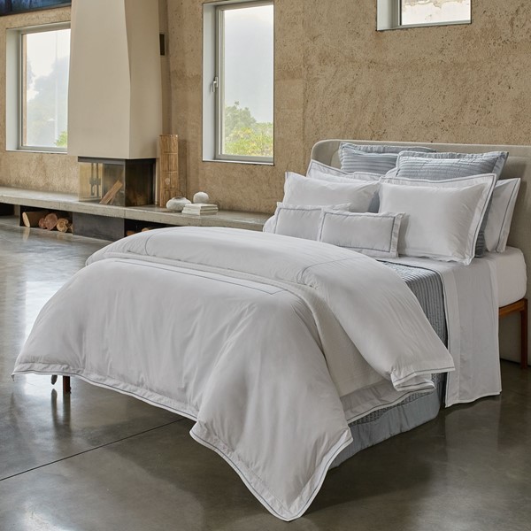 Sierra SIERRA Twin duvet cover white/ocean blue 1001477